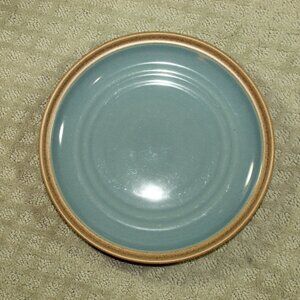 Noritake Stoneware 6476 Madera Spruce Aqua Brown Dinner Plate
